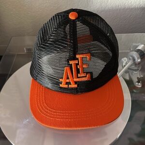 Orange & black A$$holes Live Forever mesh SnapBack